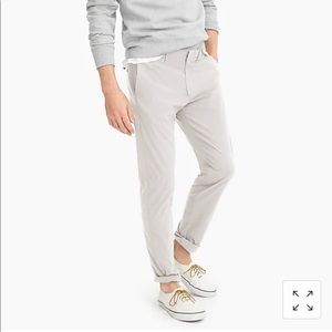 J Crew Men’s 484 Slim Fit Slim pant W32/L34, Stone